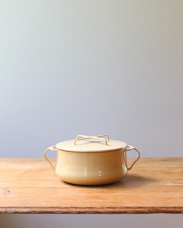 Dansk Enamelware Cream Casserole�å��󥹥� ���ʥ�륦���� ���꡼�७�㥻������