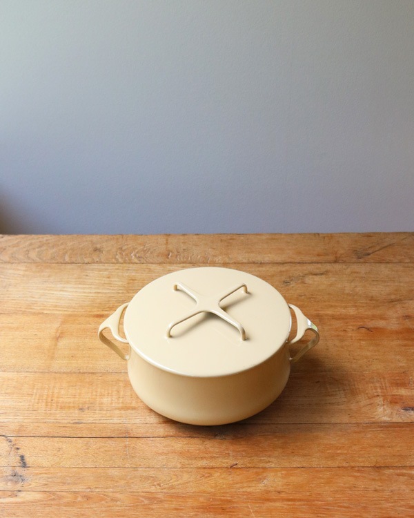 Dansk Enamelware Cream Casserole�å��󥹥� ���ʥ�륦���� ���꡼�७�㥻������