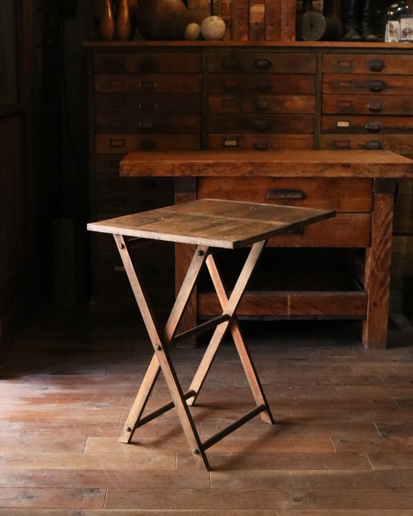 折りたたみテーブル ビンテージ フォールディング キャンプ Folding Camp Table｜フォールディングキャンプテーブル