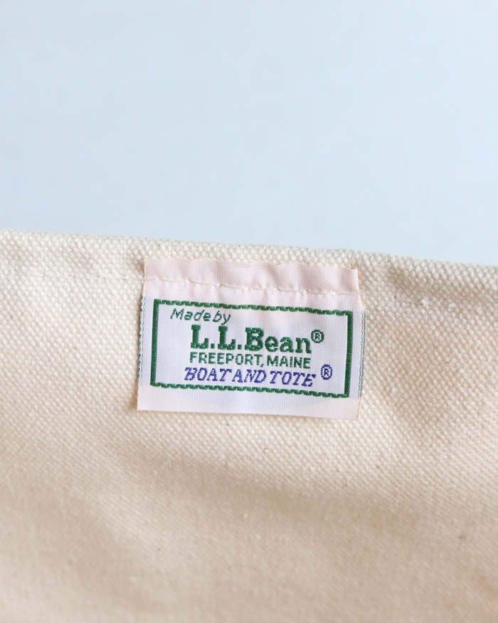 Vintage 90s Green L.L.BEAN Canvas Tote (L)