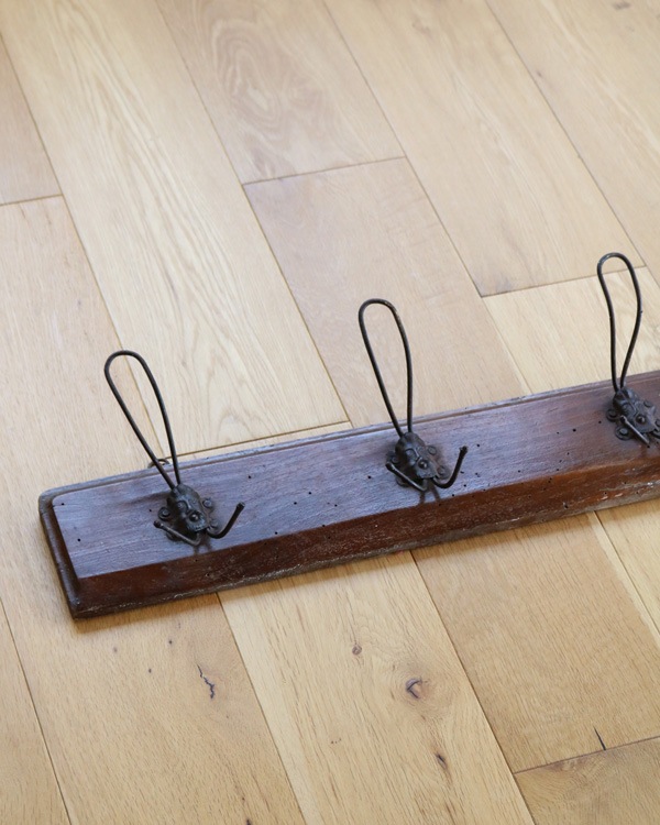 c.1920s Folk Art Wire Loop Hook Rack��1920ǯ�庢 �ե����������� �磻�䡼�롼�� �եå���å�