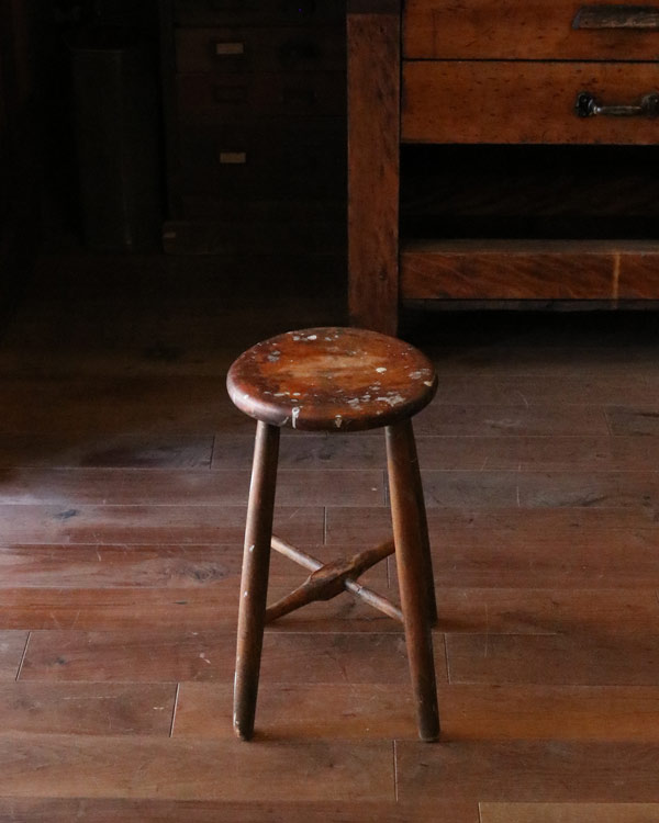Wooden Round Stool｜木製ラウンドスツール RS-30
