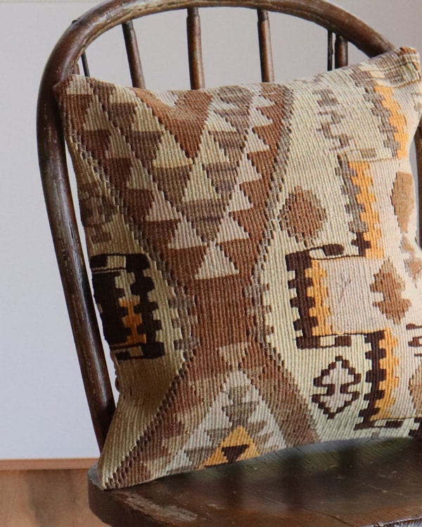 Old Kilim Cushion 40-L�å�����ɥ���९�å���� 40-L