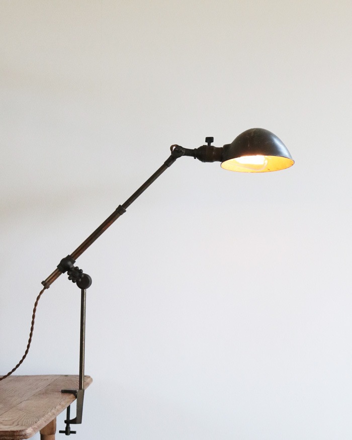 "O.C.WHITE" Telescope Clamp Lamp��O.C.WHITE�ҤΥƥ쥹�����ץ����ץ���