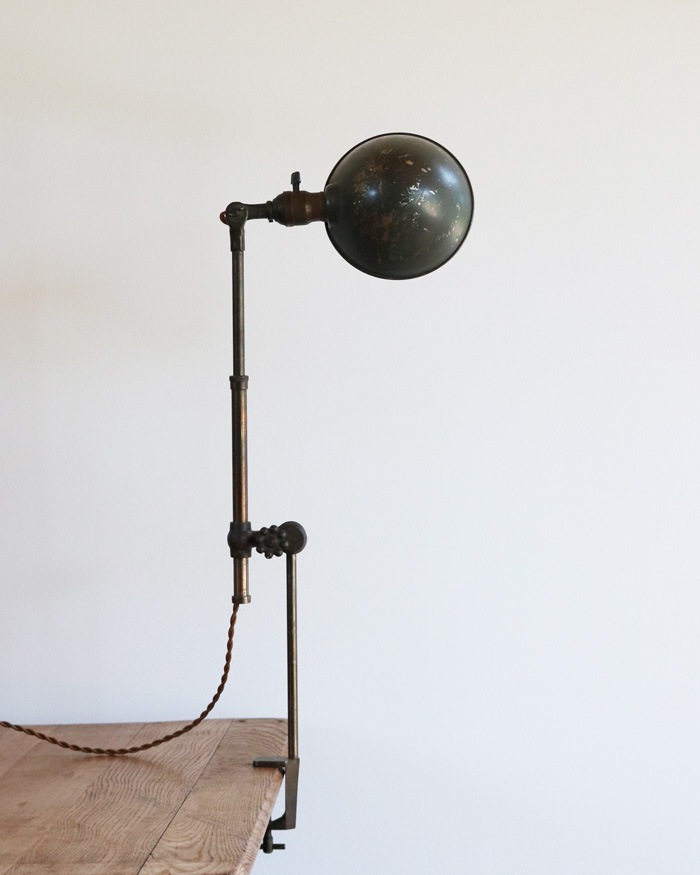 "O.C.WHITE" Telescope Clamp Lamp��O.C.WHITE�ҤΥƥ쥹�����ץ����ץ���