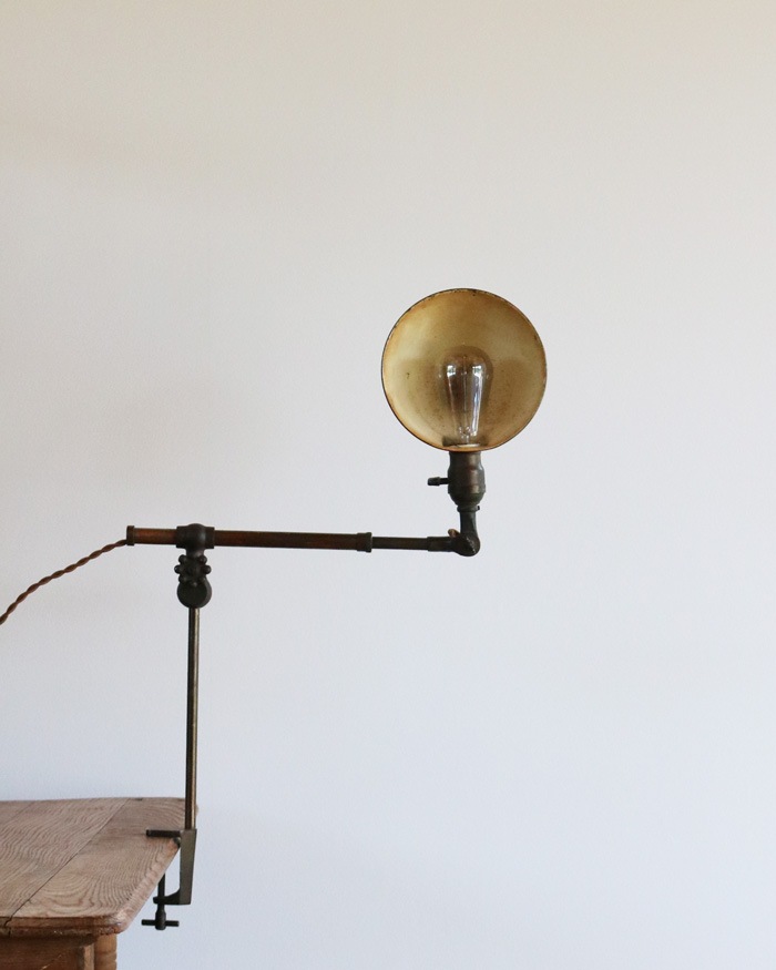 "O.C.WHITE" Telescope Clamp Lamp��O.C.WHITE�ҤΥƥ쥹�����ץ����ץ���