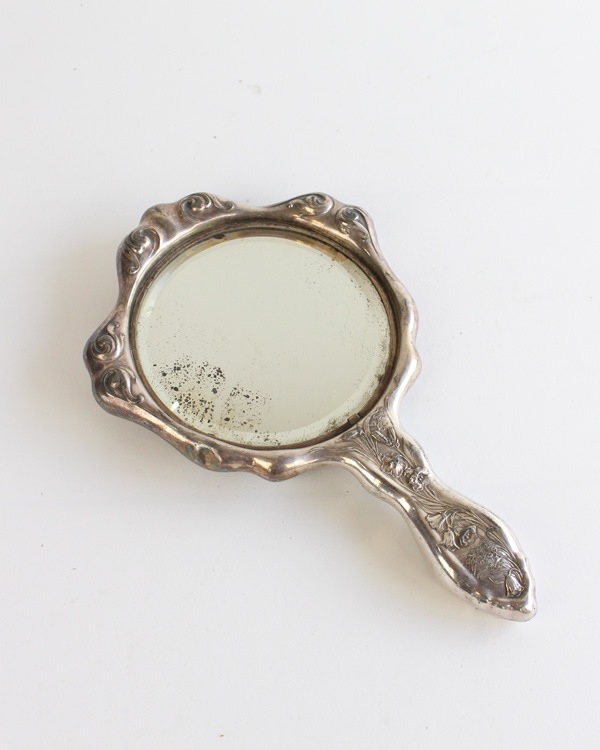 ミラー　アール・ヌーヴォー アール・ヌーボーのミラーArt Nouveau