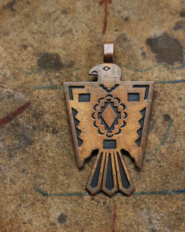 Copper Thunderbird Charm / 1970s�å��åѡ� ��������С��� ���㡼���1970ǯ���