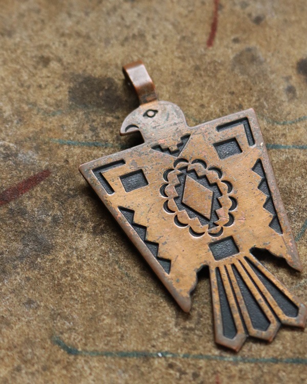 Copper Thunderbird Charm / 1970s�å��åѡ� ��������С��� ���㡼���1970ǯ���