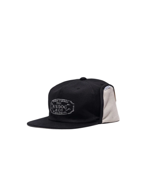THE H.W.DOG & Co. �� ���������֥�塼 �ɥå�����ɥ�����TRUCKER WINTER CAP �ȥ�å��������󥿡�����åס�BLACK��