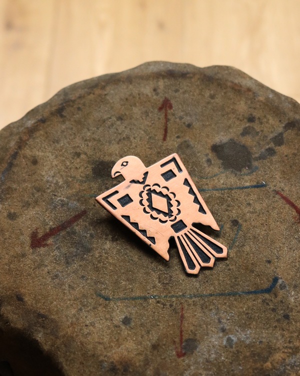 Copper Thunderbird Brooch / 1970s �� ���åѡ� ��������С��� �֥�������1970ǯ���