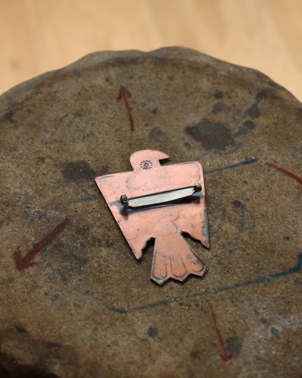 Copper Thunderbird Brooch / 1970s �� ���åѡ� ��������С��� �֥�������1970ǯ���