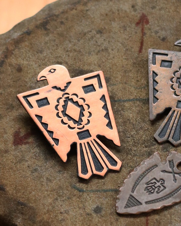 Copper Thunderbird Brooch / 1970s �� ���åѡ� ��������С��� �֥�������1970ǯ���