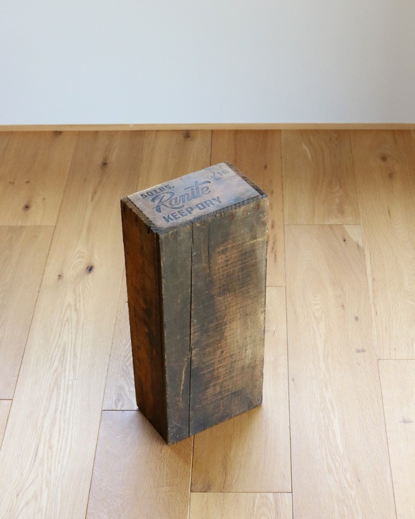 c.1940s “Ranite” Welding Electrode Wood Box｜1940年代頃 “Ranite