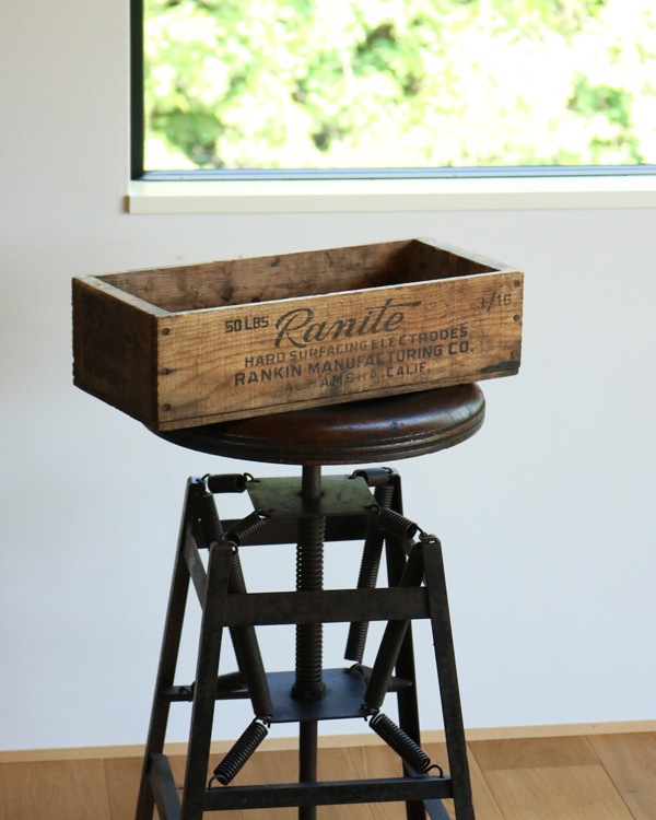 c.1940s “Ranite” Welding Electrode Wood Box｜1940年代頃 “Ranite