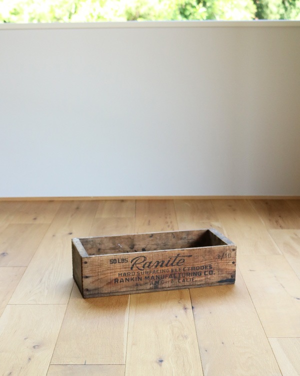 c.1940s “Ranite” Welding Electrode Wood Box｜1940年代頃 “Ranite