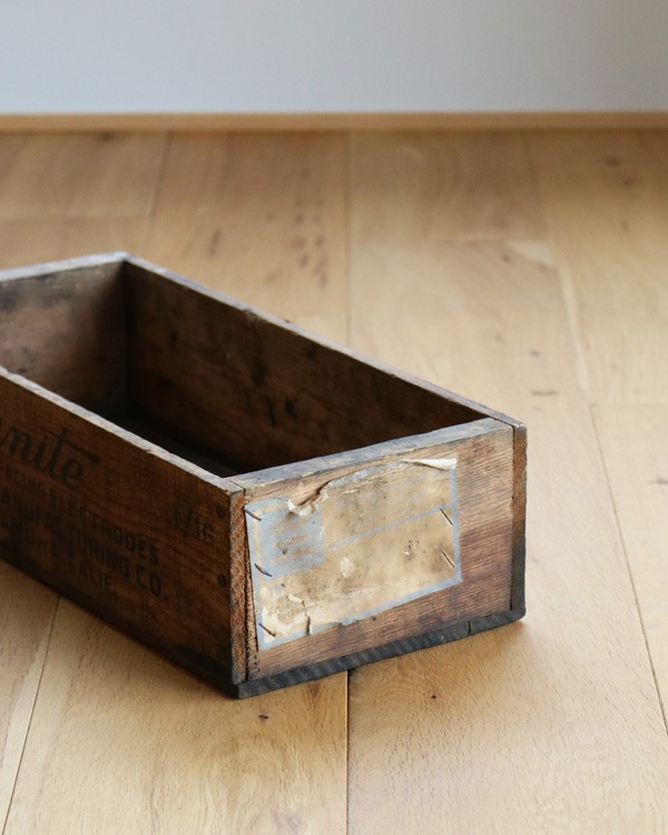 c.1940s “Ranite” Welding Electrode Wood Box｜1940年代頃 “Ranite