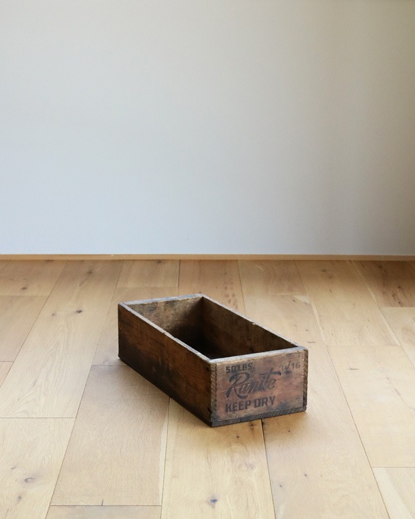 c.1940s “Ranite” Welding Electrode Wood Box｜1940年代頃 “Ranite