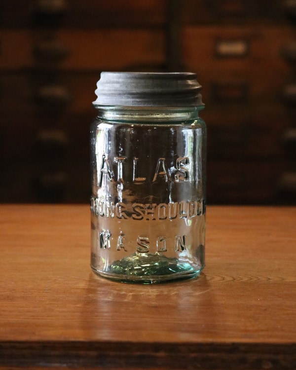 ヴィンテージ atlas ball jar acme ジャー 瓶 ガラス ヴィンテージ atlas ball jar acme ジャー 瓶 ガラス