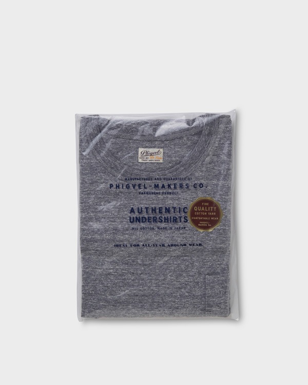PHIGVEL �ե����٥��POCKET TEE �ݥ��å� �ƥ�����TOP GRAY��