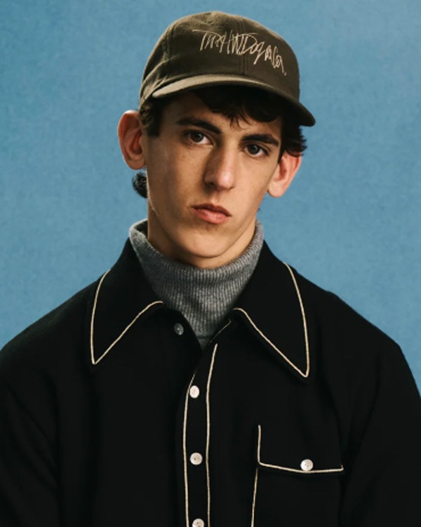 THE H.W.DOG & Co. �� ���������֥�塼 �ɥå�����ɥ�����SIGN LOGO LOW CAP  �����������������åס�BLACK��