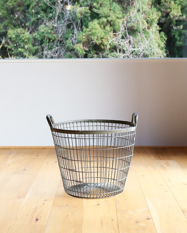 French-Style European Farm Wire Basket ｜フランススタイル ファーム