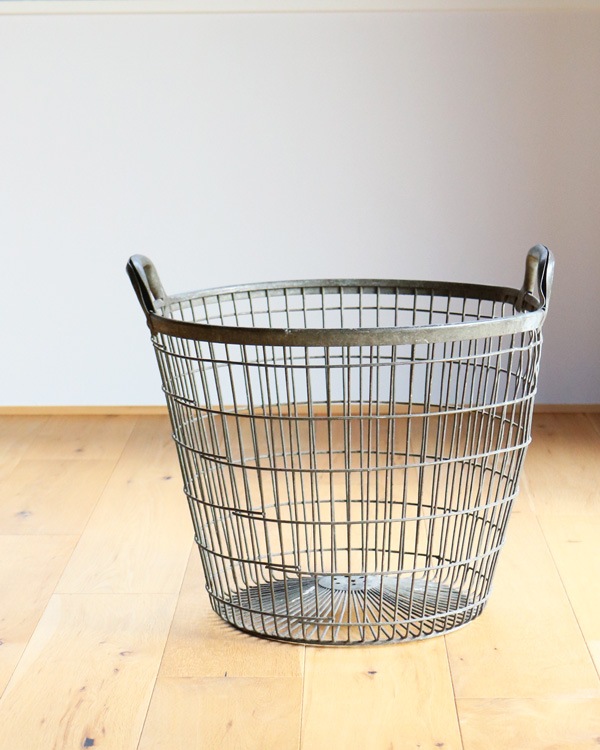 French-Style European Farm Wire Basket ｜フランススタイル ファーム