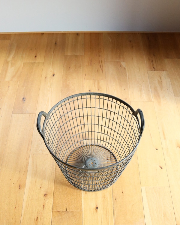 French-Style European Farm Wire Basket ｜フランススタイル ファーム