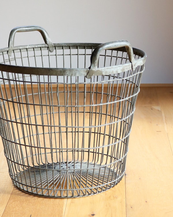 French-Style European Farm Wire Basket ｜フランススタイル ファーム