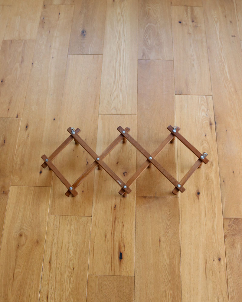 c.1950s Wooden Expandable Wall Rack｜1950年代頃 木製 エクスパン