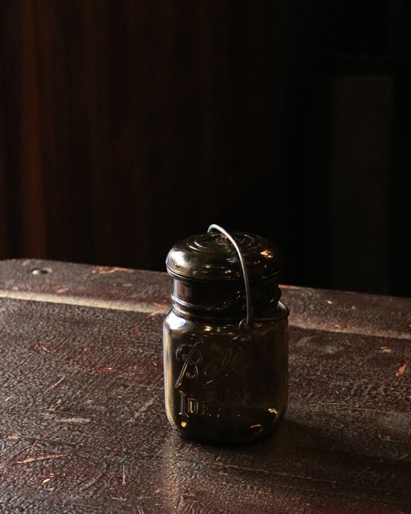 "Ball" Mason Jar Brown GJ-009��"Ball" �ᥤ���󥸥㡼 �֥饦�� L GJ-009