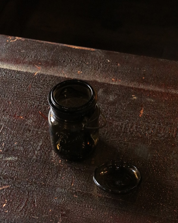 "Ball" Mason Jar Brown GJ-009��"Ball" �ᥤ���󥸥㡼 �֥饦�� L GJ-009