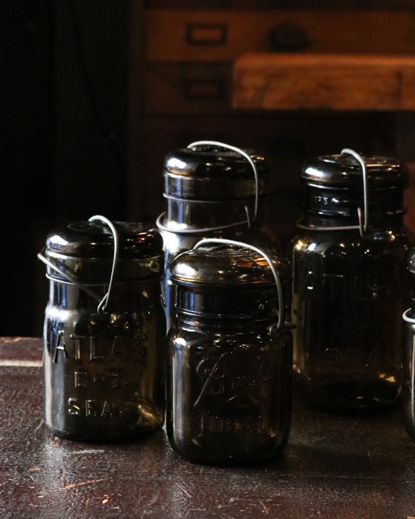 "Ball" Mason Jar Brown GJ-009��"Ball" �ᥤ���󥸥㡼 �֥饦�� L GJ-009