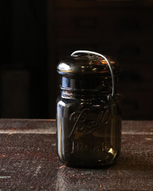 "Ball" Mason Jar Brown GJ-009��"Ball" �ᥤ���󥸥㡼 �֥饦�� L GJ-009