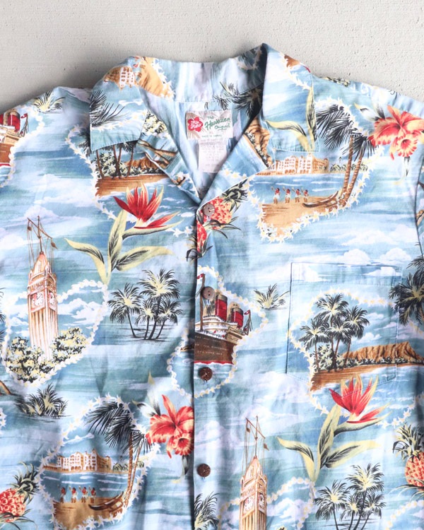 Vintage 90s HILO HATTIE Hawaiian Shirt (XL)