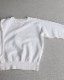 FULL BACK �ե�Хå���DOUBLE V FREEDOM SLEEVE SWEAT ��WHITE��