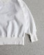 FULL BACK �ե�Хå���DOUBLE V FREEDOM SLEEVE SWEAT ��WHITE��