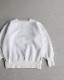 FULL BACK �ե�Хå���DOUBLE V FREEDOM SLEEVE SWEAT ��WHITE��
