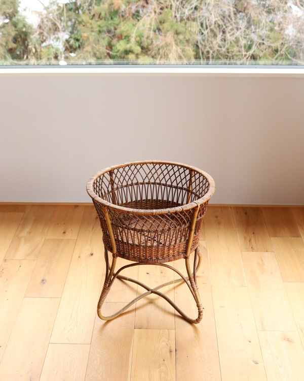 Rattan Stand Basket�å饿�� æ�ᤫ��������ɥ����� STB-005