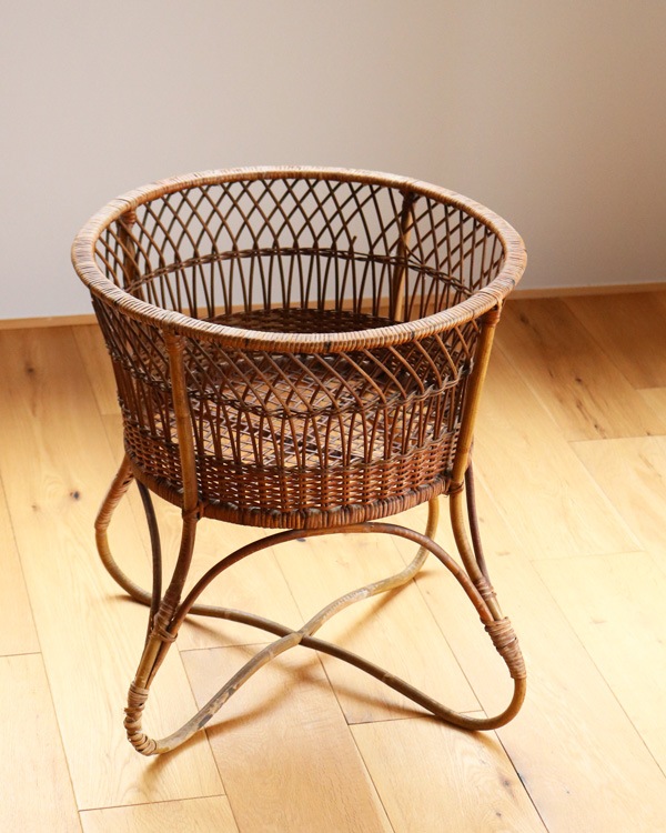 Rattan Stand Basket�å饿�� æ�ᤫ��������ɥ����� STB-005