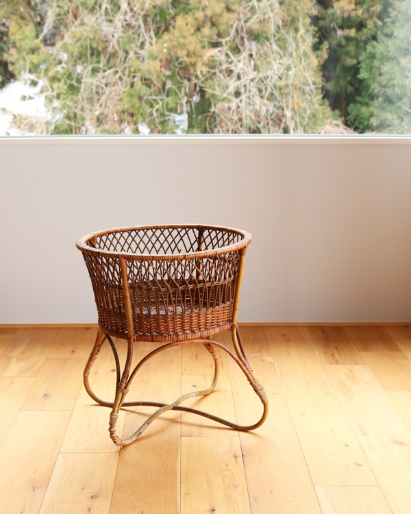 Rattan Stand Basket�å饿�� æ�ᤫ��������ɥ����� STB-005