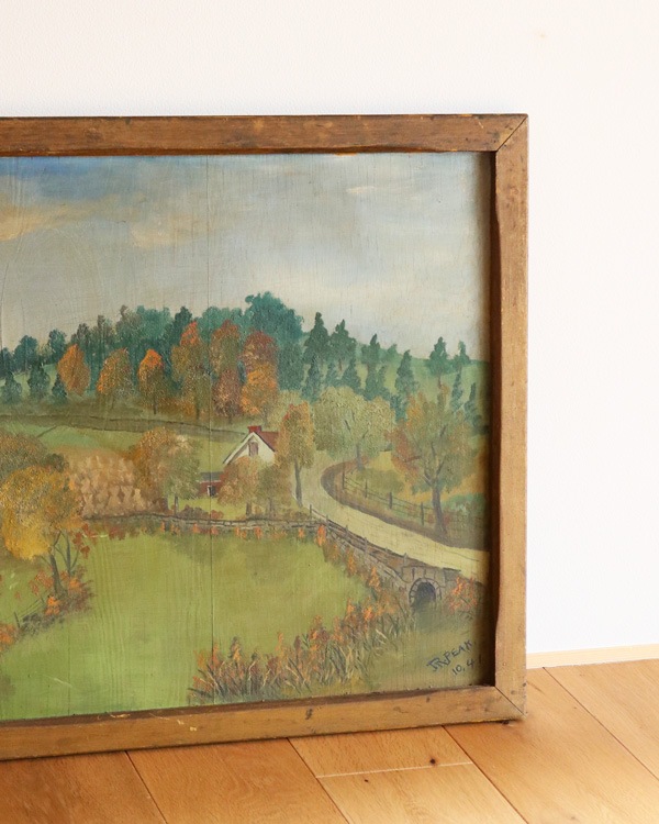 Landscape Oil Painting / 1940s�å��ɥ������� ������ڥ���ƥ��󥰡�1940ǯ���