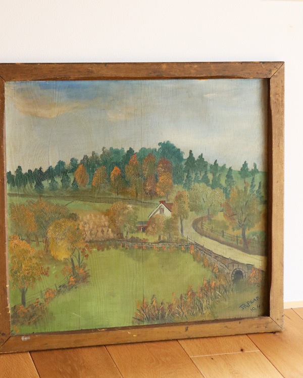 Landscape Oil Painting / 1940s�å��ɥ������� ������ڥ���ƥ��󥰡�1940ǯ���