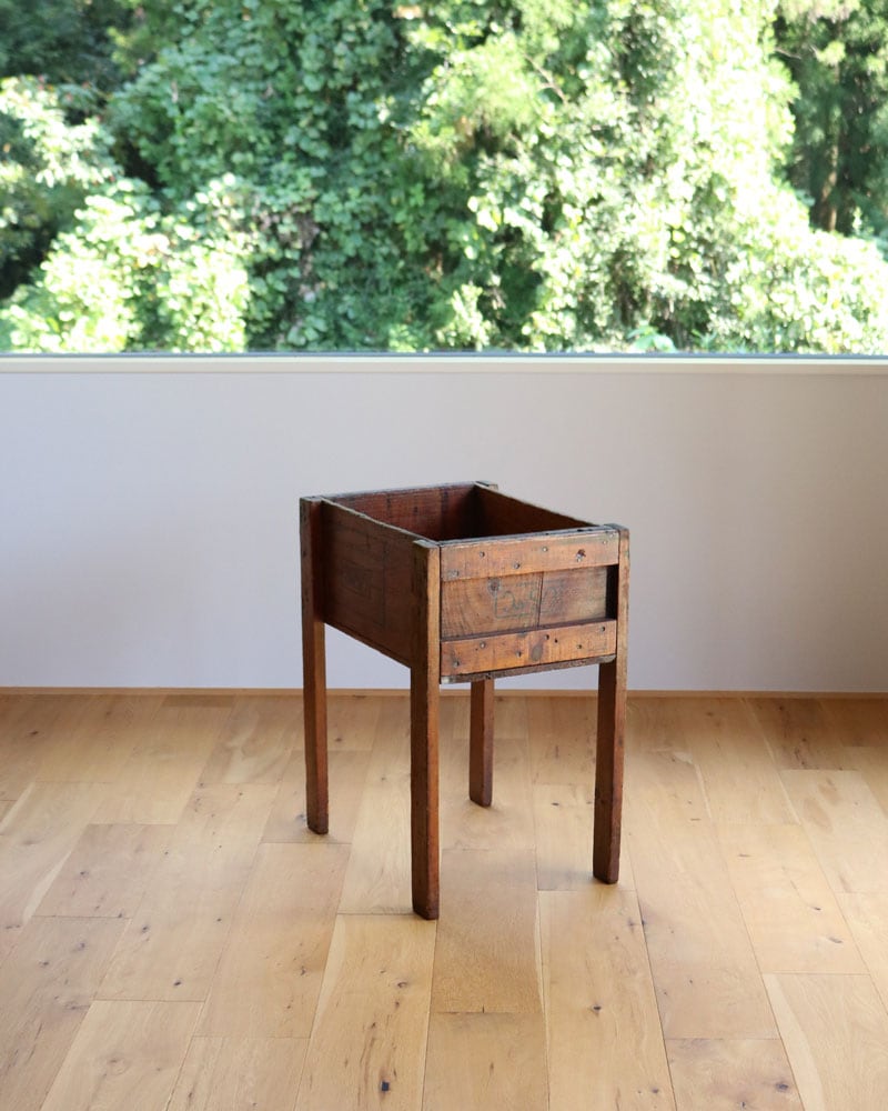 c.1930s “USMC” Wooden Factory Bin｜1930年代頃 “USMC” 木製