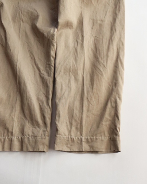 Vintage 50s U.S.ARMY Chino Trousers (28x29)