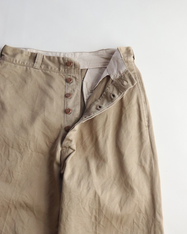 Vintage 50s U.S.ARMY Chino Trousers (28x29)