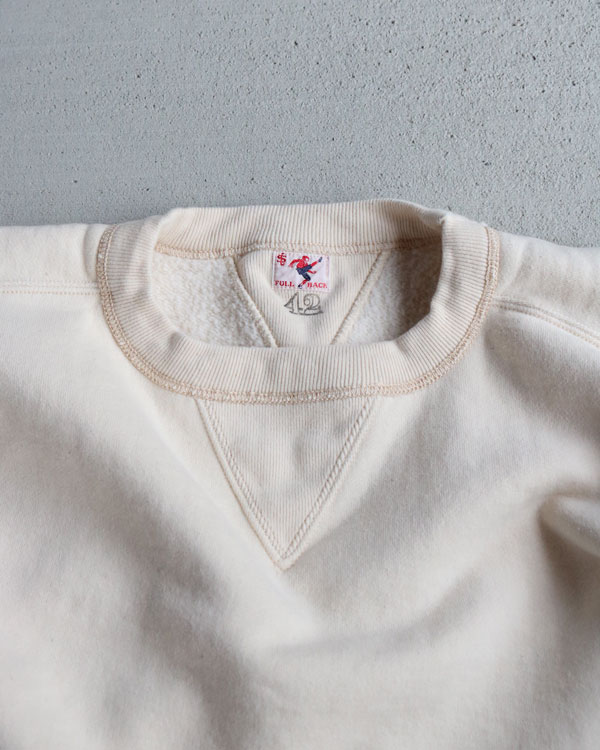 FULL BACK フルバック｜CREW NECK TUBE TEE 【NATURAL】