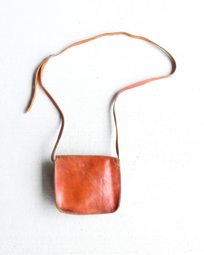 The Bridge ルクレツィア レザーと麦わらのクロスボディバッグ Leather Crossbody Bag|レザー製クロスボディバッグ