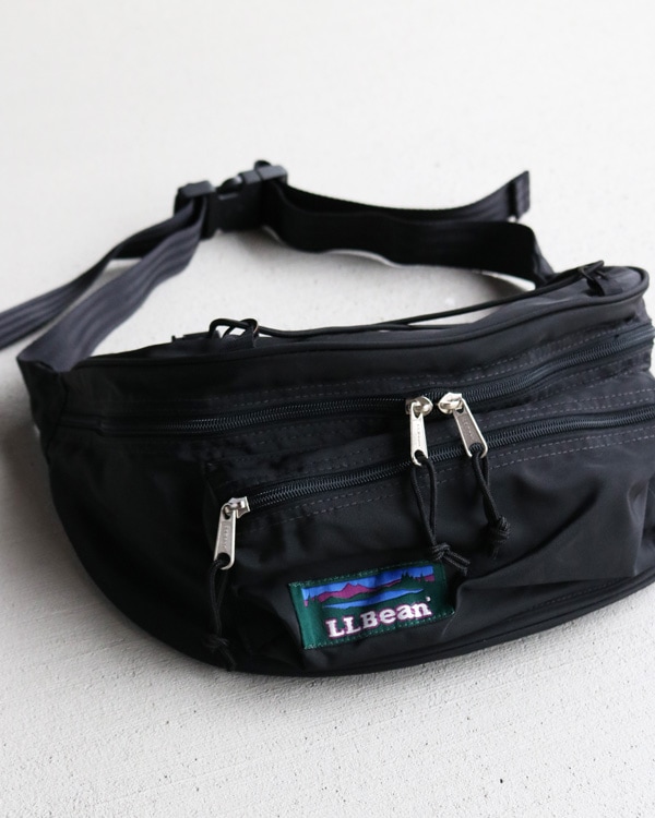 Vintage 90s Black L.L.BEAN Deluxe Fanny Pack