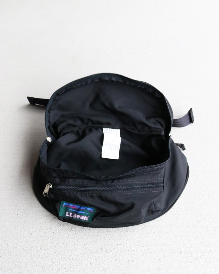 Vintage 90s Black L.L.BEAN Deluxe Fanny Pack